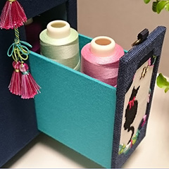 カルトナージュ｜タッセル｜引き出し