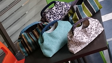 Glue Bag|グルーバッグ|縫わないバッグ|カルトナージュ|ディプロマレッスン